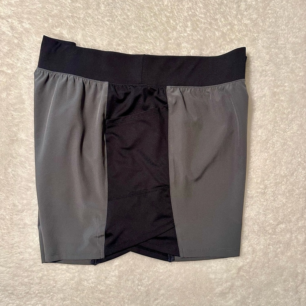 Sporty Shorts-gray/black. Quick dry. Light weight Women's XL - Picture 6 of 6